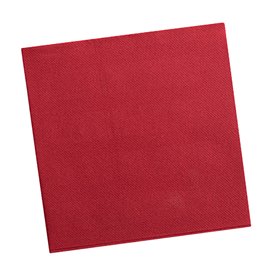 Airlaid Servet rood 40x40cm (50 stuks) 