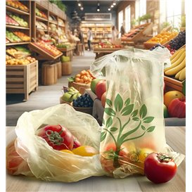 Sac Marché Block Home Compost “Classic” 23x33cm 12µm (100 Utés)