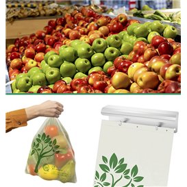 Sac Marché Block Home Compost “Be Eco!” 23x33cm 12µm (100 Utés)