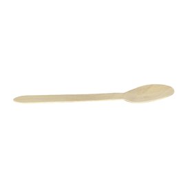 Cuillère en bois Eco 16cm (100 Utés)