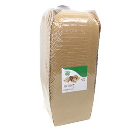 Oosterse Maaltijdbox Kraft-Kraft 12x10,5x6,5cm 750ml (25 Stuks)