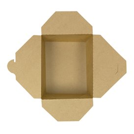 Boîte Américaine Kraft-Kraft 17x13,5x6,5cm 1.300ml (200 Utés)