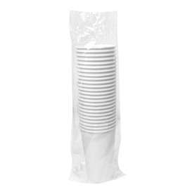 Gobelet Carton 16 Oz/500ml Blanc Ø9cm (25 Utés)