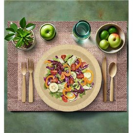 Placemat van Papier Kraft "Jute" 30x40cm 40g/m² (1.000 Stuks)