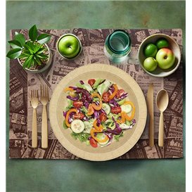 Papieren Placemats 30x40cm kraft "Prensa" 50g (500 stuks) 