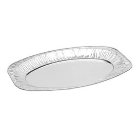 Plat Oval Aluminium 1650ml (10 Unités)