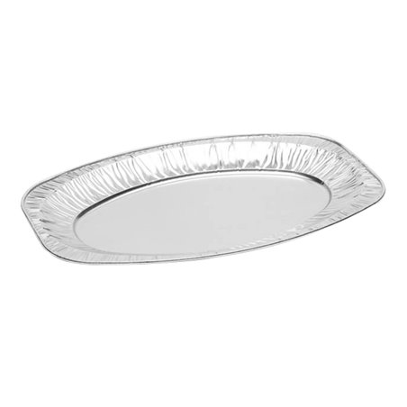 Plat Oval Aluminium 1650ml (10 Unités)