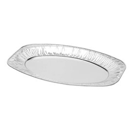 Plat Oval Aluminium 1650ml (10 Unités)