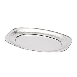 Plat Oval Aluminium 870ml (10 Unités)