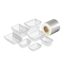 Barquette Plastique THERMO-SCELLABLE 500ml (100Utés)