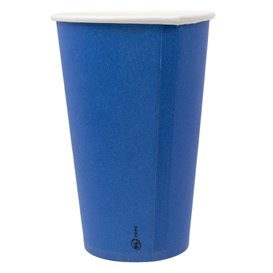 Gobelet en carton « Couleurs » Bleu 600ml Ø9,4cm (320 Utés)