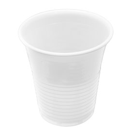 Gobelet  à Café Blanc en Plastique 166ml (100 Utés)