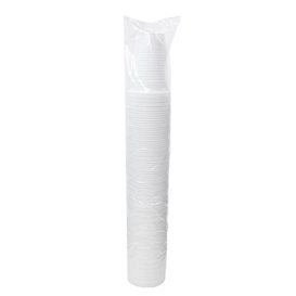 Gobelet Plastique Blanc 200ml (100 Unités)