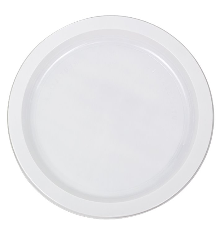 Assiette Réutilisable PS Plate Blanche 22cm (50 Utés)