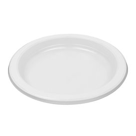 Assiette Réutilisable PS Plate Blanche 16,5cm (50 Utés)