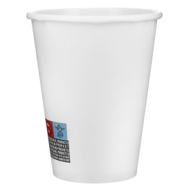 Gobelet Carton 12 Oz/360ml Blanc Ø8,9cm (40 Utés)