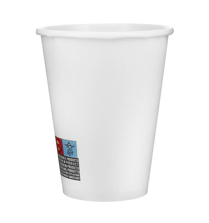 Gobelet Carton 12 Oz/360ml Blanc Ø8,9cm (40 Utés)