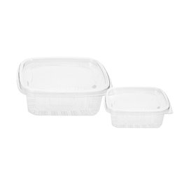 Plastic scharnierende Deli-Container PET 750ml (600 stuks)