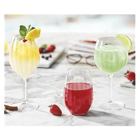 Verre Tumbler Réutilisable Durable “Venezia” Tritan 535ml (6 Utés)