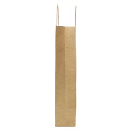 Sac en Papier Kraft Porte-Bouteilles 18+8x39cm (300 Utés)