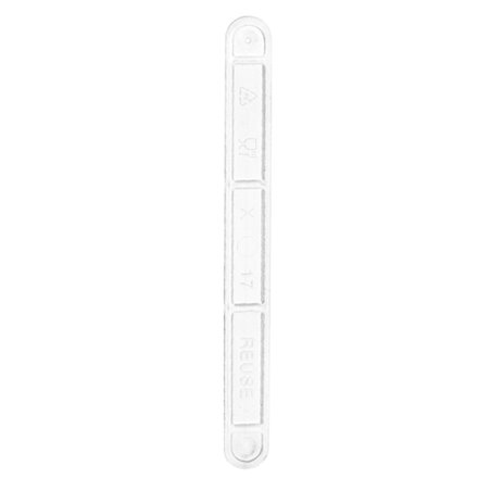 Plastic PS koffie roerder transparant 9cm (100 stuks) 