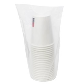 Papieren beker wit 6Oz/180ml Ø7,0cm (20 stuks) 