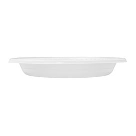 Assiette Creuse Réutilisable Economique PS Blanc Ø22cm (25 Utés)