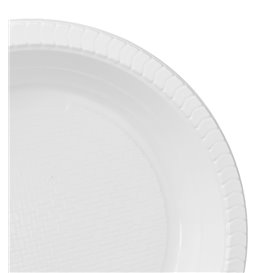 Assiette Creuse Réutilisable Economique PS Blanc Ø22cm (25 Utés)