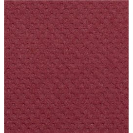 Papieren Servet Micropunt 2-laags Bordeaux 20x20cm (100 Stuks)