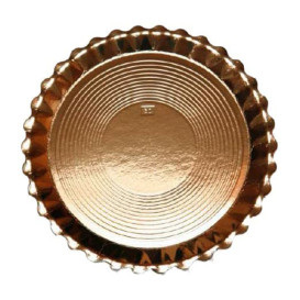 Assiette en Carton Ronde Doré Venus 300 mm (50 Unités)