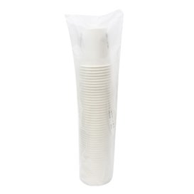 Papieren beker 4Oz/120ml wit (50 stuks) 