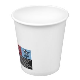 Gobelet Carton 4Oz/120ml Blanc (50 Utés)