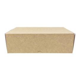 Boîte Pâtissière  en Carton Kraft 25,8x18,9x8cm 2kg (240 Utés)