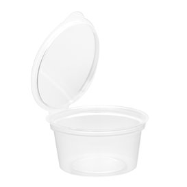 Pot PP Transparent pour sauces 30ml Ø4,8cm (200 Utés)