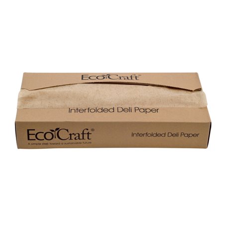 Papier Ingraissable Kraft en Distributeur 30,8x27cm (500 Utés)