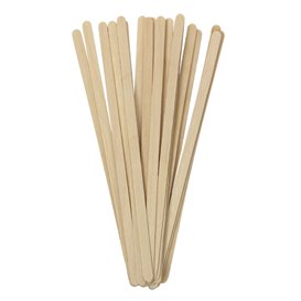 Agitateur en Bois Naturel pour Café 14cm (10.000 Utés)