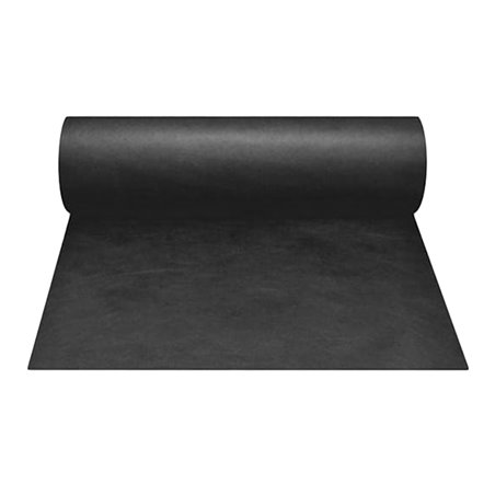 Nappe Non Tissé Prédécoupé 0,40x48m Noire 55g (6 Utés)