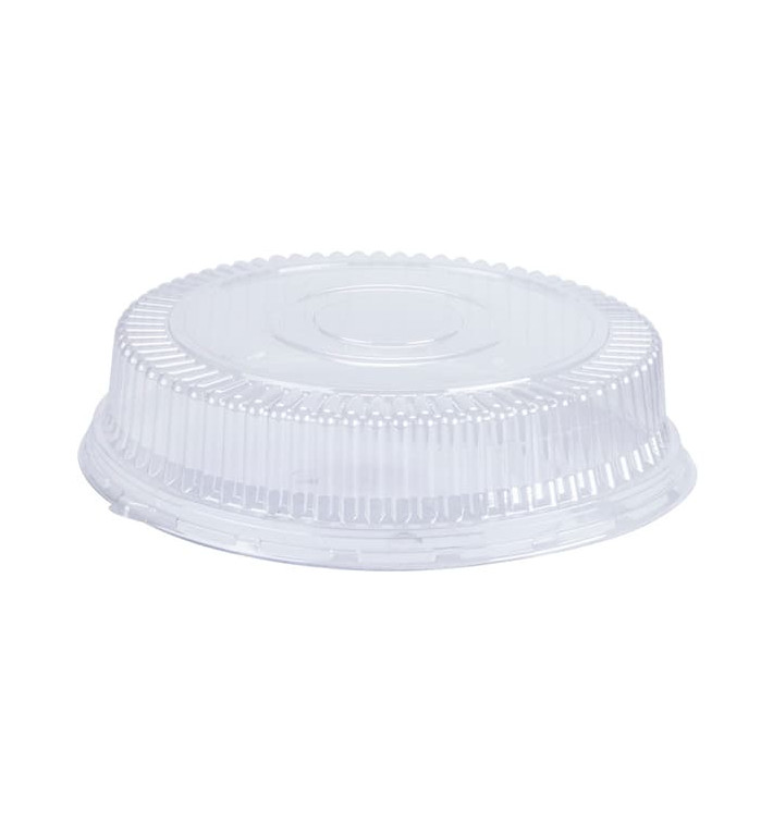 Couvercle Dôme Plastique PS Cristal Ø11,5x4cm 