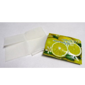 Lingettes Rafraîchissantes Citron en sachet (100 Unités)