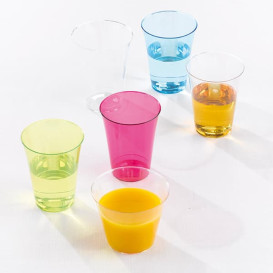 Verre Plastique Injecté Framboise 230 ml (150 Unités)