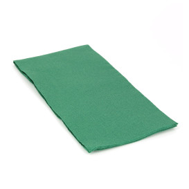 Serviette Papier Molletonnée 1/8 40X40 Vert (50 Unités)