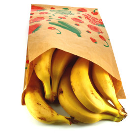 Sac Fruit Kraft 22+12x36cm (1000 Utés)