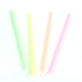 Pailles Emballées Fluorescentes Ø6mm 20cm (10.000 Utés)