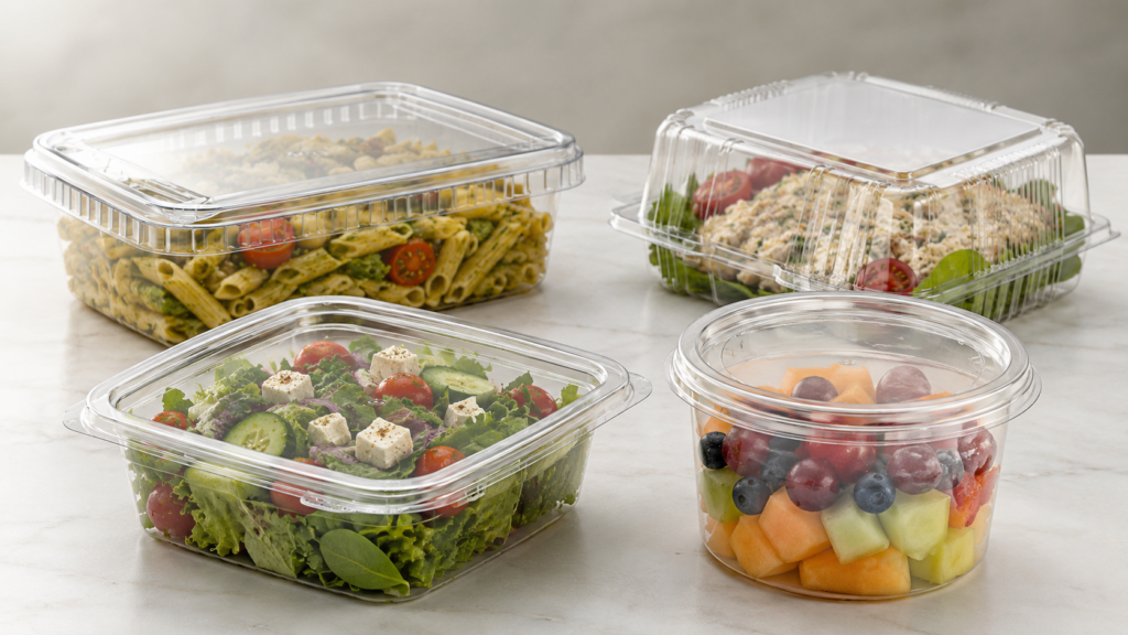 Emballages avec scellé de sécurité pour différents types d’aliments